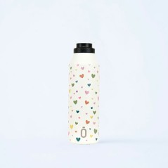 Mii Confetti 60 Corazones Nata Botella Térmica de Runbott.