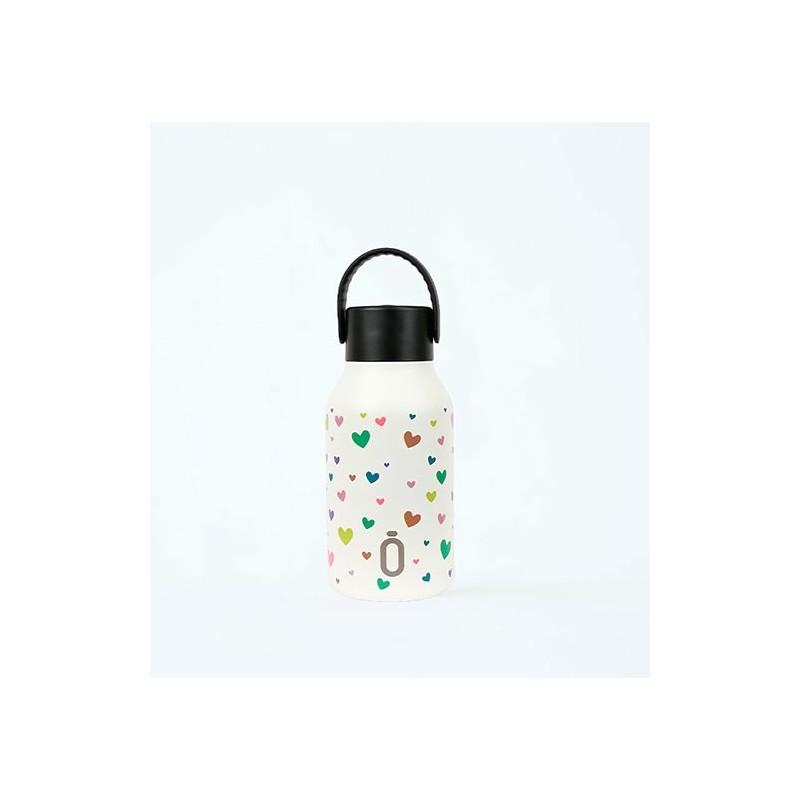 Mii 35 Confetti Corazones Nata Botella Térmica Tapón Sport Mii 35 Confetti Corazones Nata Botella Térmica Tapón Sport