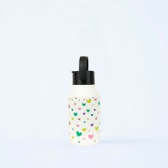 Mii 35 Confetti Corazones Nata Botella Térmica de Runbott.