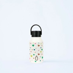 Mii 35 Confetti Corazones Nata Botella Térmica de Runbott.