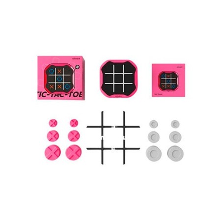 Giiker Tic Tac Toe Bolt Rosa en La Comba.