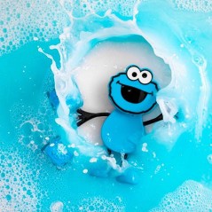 Set Personaje Cookie Monster + 2 cubos luz azul de Glopals