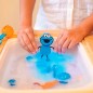 Set Personaje Cookie Monster + 2 cubos luz azul Set Personaje Cookie Monster + 2 cubos luz azul