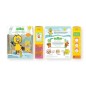 Set Personaje Big Bird + 2 cubos luz amarillo