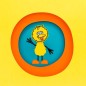 Set Personaje Big Bird + 2 cubos luz amarillo