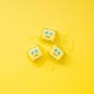 Set pack 5 cubos luz amarillo Alex Set pack 5 cubos luz amarillo Alex