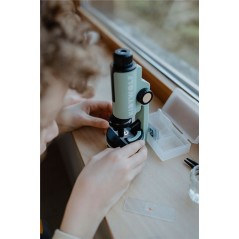 Microscopio de Mano KIDYMICROSCOPE Verde Kidywolf | La Comba