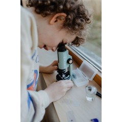 Microscopio de Mano KIDYMICROSCOPE Verde Kidywolf | La Comba