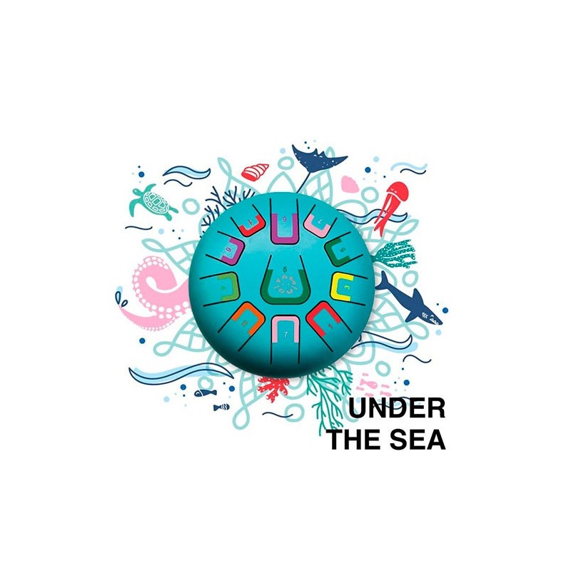 Tambú 8" 11notas - Turquesa Mate Tambú 8" 11notas - Turquesa Mate