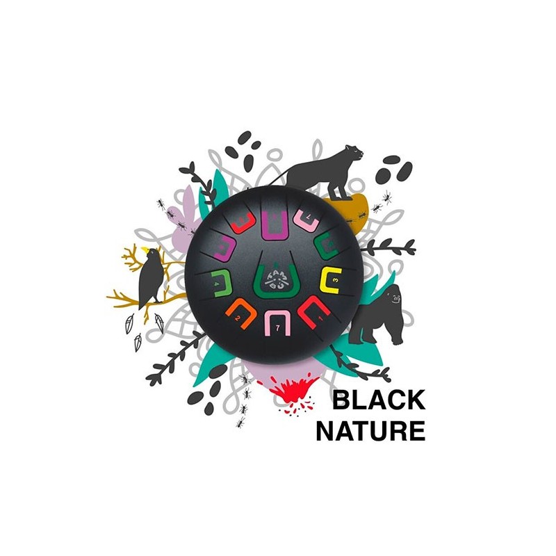 Tambú 8" 11 notas - Negro Mate Tambú 8" 11 notas - Negro Mate