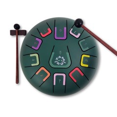 Tambú 8" 11notas - Verde Jungla mate