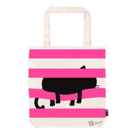 Tote Bag Ed The Cat Hang Out