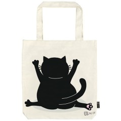 Tote Bag Ed, The Cat- Bolsa de la compra Yoga.