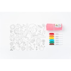 Scribble "Las Estaciones" 6 rotuladores en La Comba.