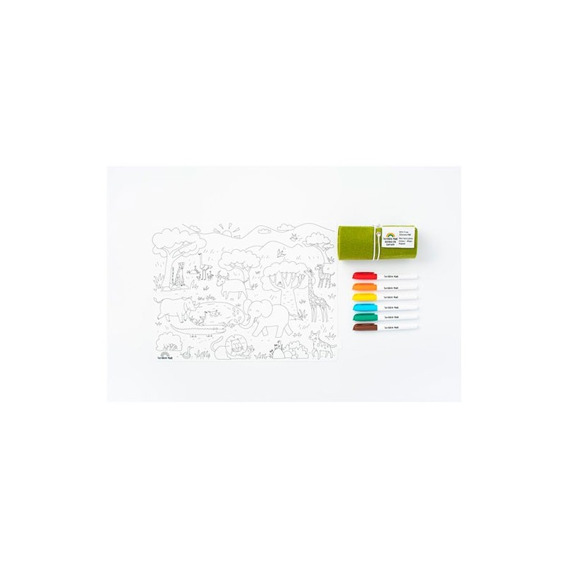 Scribble "De Safari" 6 rotuladores