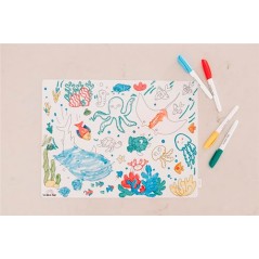 Scribble "Bajo el Mar" 4 rotuladores