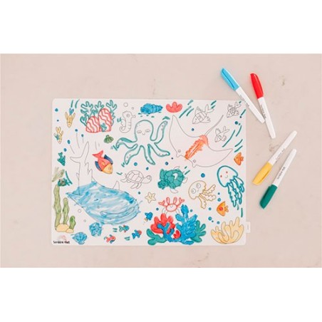 Scribble "Bajo el Mar" 4 rotuladores