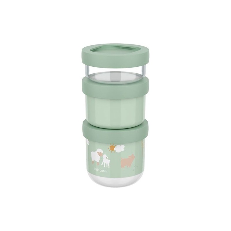 Caja Snack Apilable MIO 3 Little Farm Caja Snack Apilable MIO 3 Little Farm