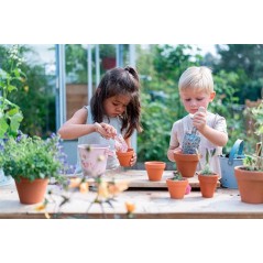 Cubo Metal Fairy Garden de Little Dutch.