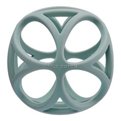 Pelota Sensorial Silicona Azul de Little Dutch.