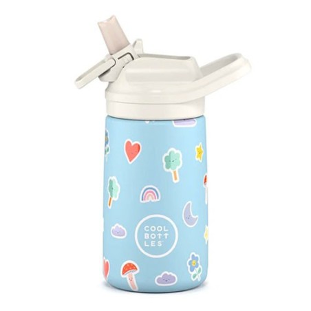 Botella Acero Térmica Rainbow Clouds 350ml Cool Bottle