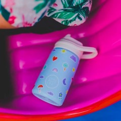 Botella Acero Térmica Rainbow Clouds 350ml Cool Bottle