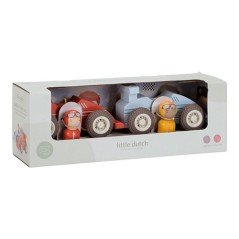 Set Coches Carrera FSC Little Dutch en lacombainfantil.com