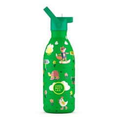 Botella Acero Térmica Rolling Skaters 500ml Cool Bottle