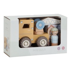 Camión Grúa FSC Little Dutch en lacombainfantil.com