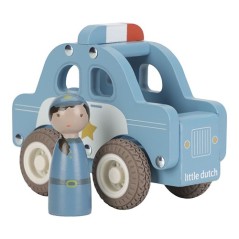 Coche de Policía FSC Little Dutch en lacombainfantil.com