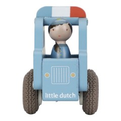 Coche de Policía FSC Little Dutch en lacombainfantil.com