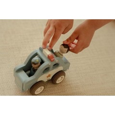 Coche de Policía FSC Little Dutch en lacombainfantil.com