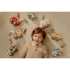 Coche de Policía FSC Little Dutch en lacombainfantil.com