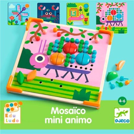Eduludo Mosaïco Mini Animo + 4años de Djeco en lacombainfantil.com