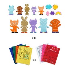 DIY Imanes para Decorar de Djeco en lacombainfantil.com