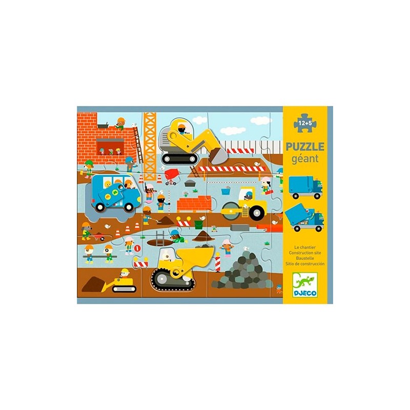 Puzzle Gigantes Sitio de Construcción Puzzle Gigantes Sitio de Construcción