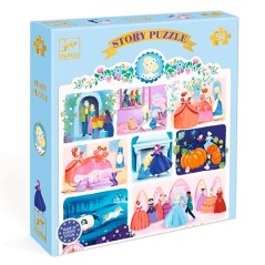 Puzzle Cuentos La Cenicienta de Djeco en lacombainfantil.com