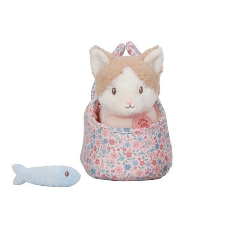 Gatito Peluche Marley con Bolsa Little Dutch