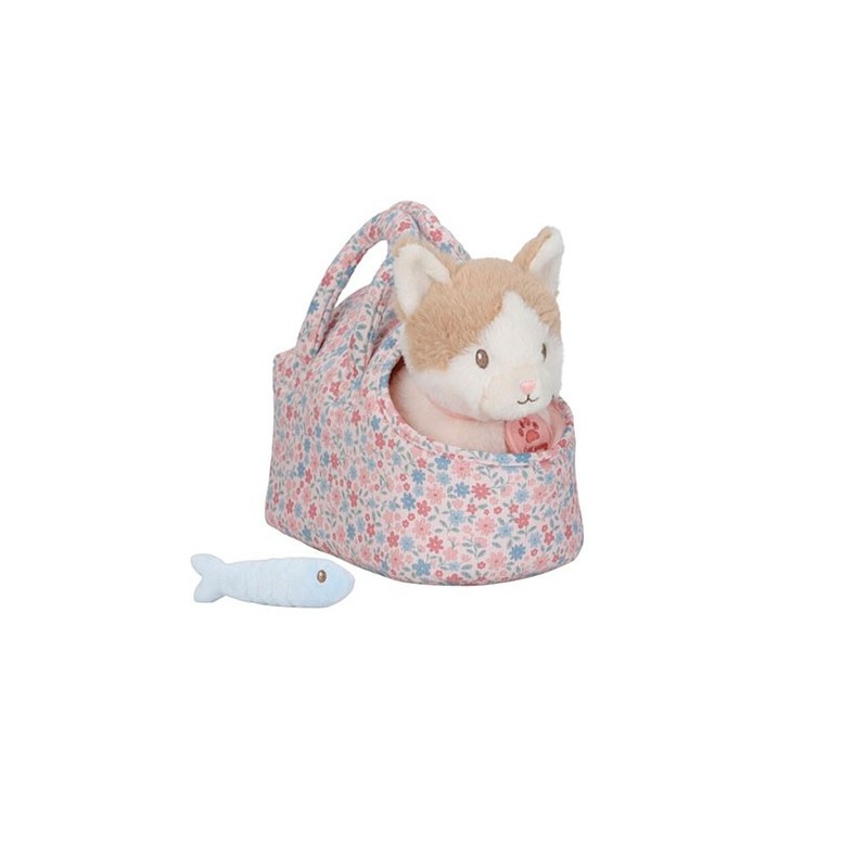 Gatito Peluche Marley con Bolsa Little Dutch