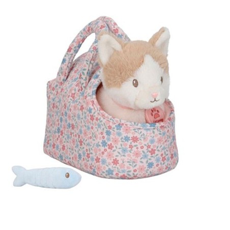 Gatito Peluche Marley con Bolsa Little Dutch en lacombainfantil