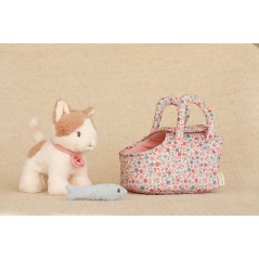 Gatito Peluche Marley con Bolsa Little Dutch en lacombainfantil