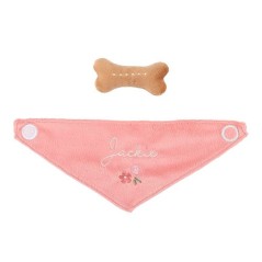 Perrito Peluche Jackie con Bolsa de Little Dutch en lacombainfantil