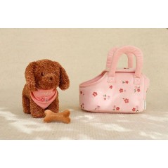 Perrito Peluche Jackie con Bolsa de Little Dutch en lacombainfantil