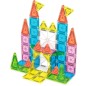 Magna-Tiles microMags Luxe Travel Set - El Set de Viaje Más Completo (55 piezas)