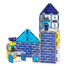 Magna-T Police Station Set 35 pcs en lacombainfantil.com