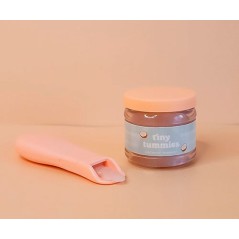 Set de Tarro y Cuchara Tiny Tummies Coconut Yoghurt