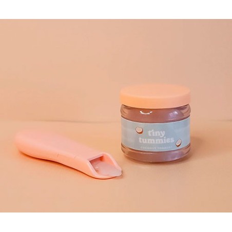 Set de Tarro y Cuchara Tiny Tummies Coconut Yoghurt