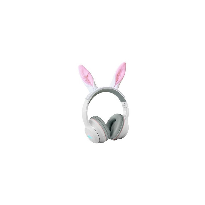 Auriculares Infantiles KIDYEARS Bluetooth Conejito Kidywolf - Modelo Híbrido
