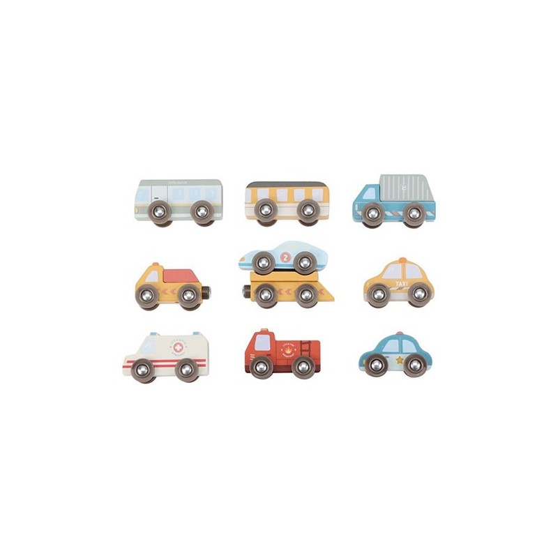 Set de Vehículos FSC Little Dutch Set de Vehículos FSC Little Dutch