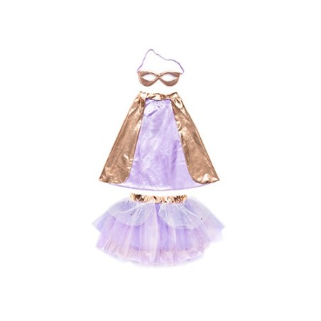 Super-Duper Tutu Cape & Maske Pink/Light Lilac de Great en La Comba